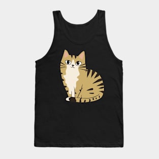 Cat Draw Tank Top